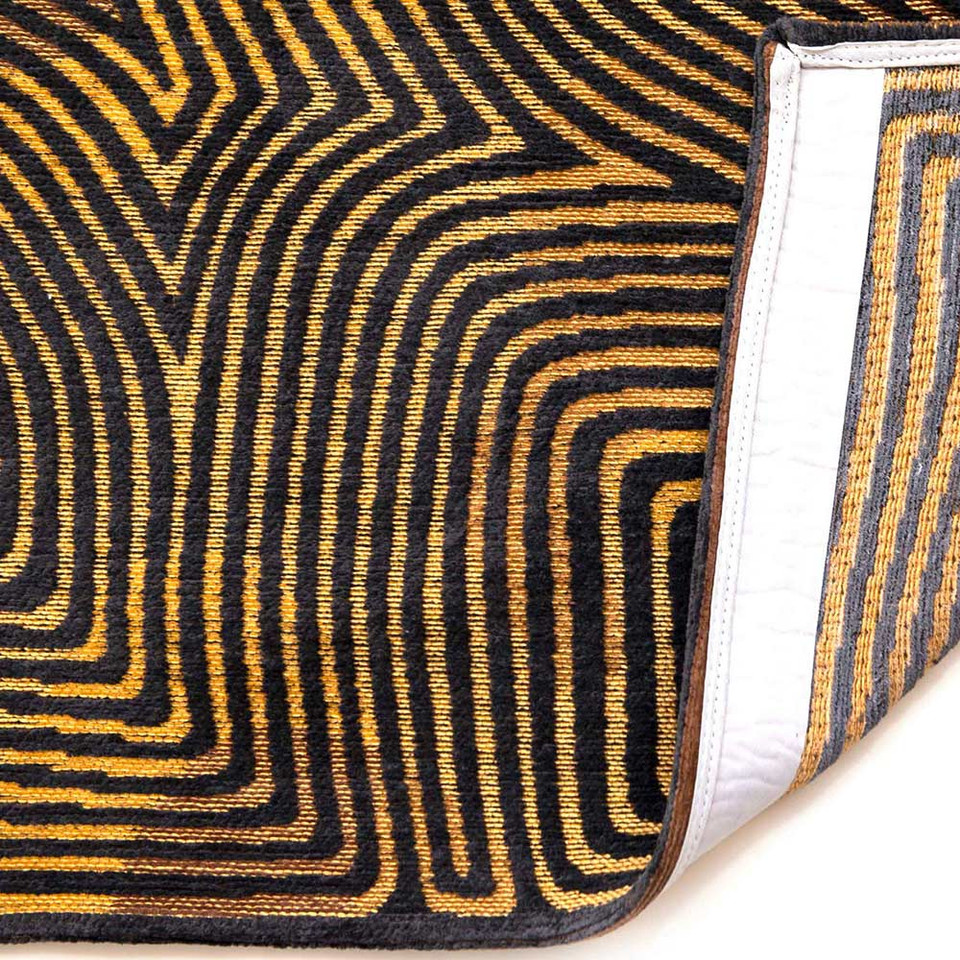 Black Gold 9227 Meditation Coral Rug