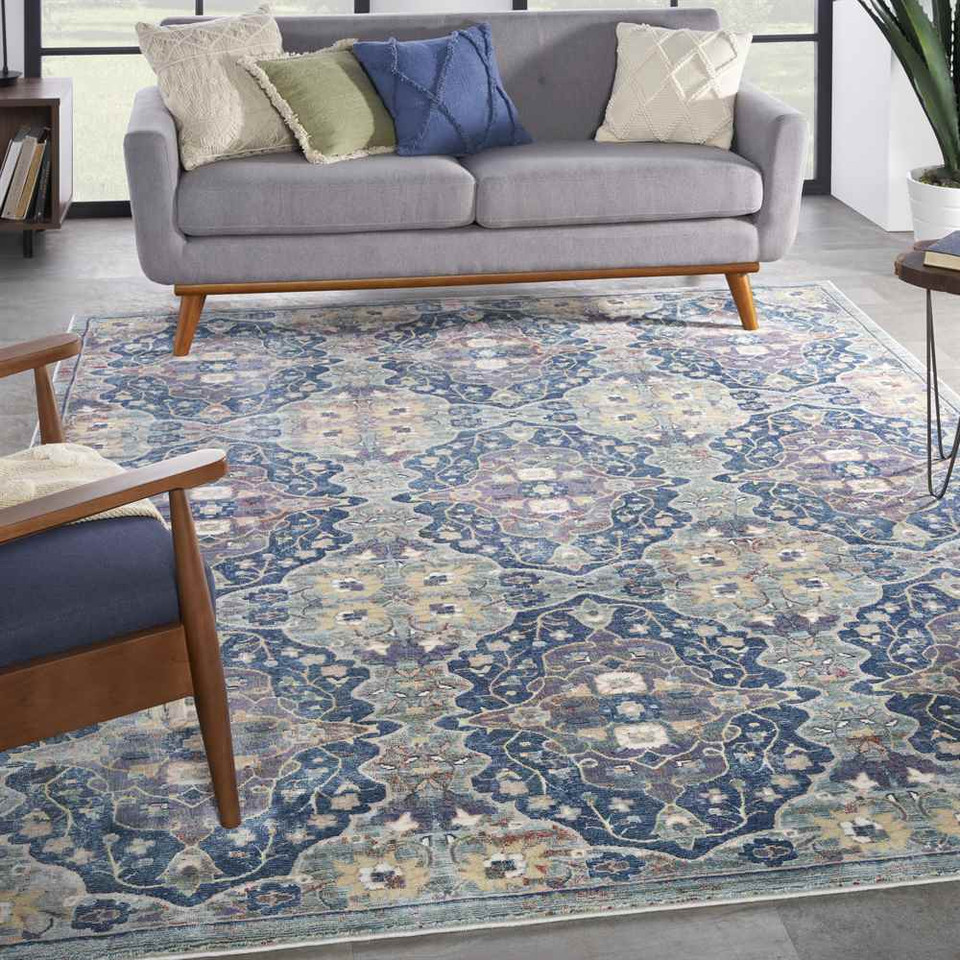 Ankara Global Rug ANR16 Navy Persian