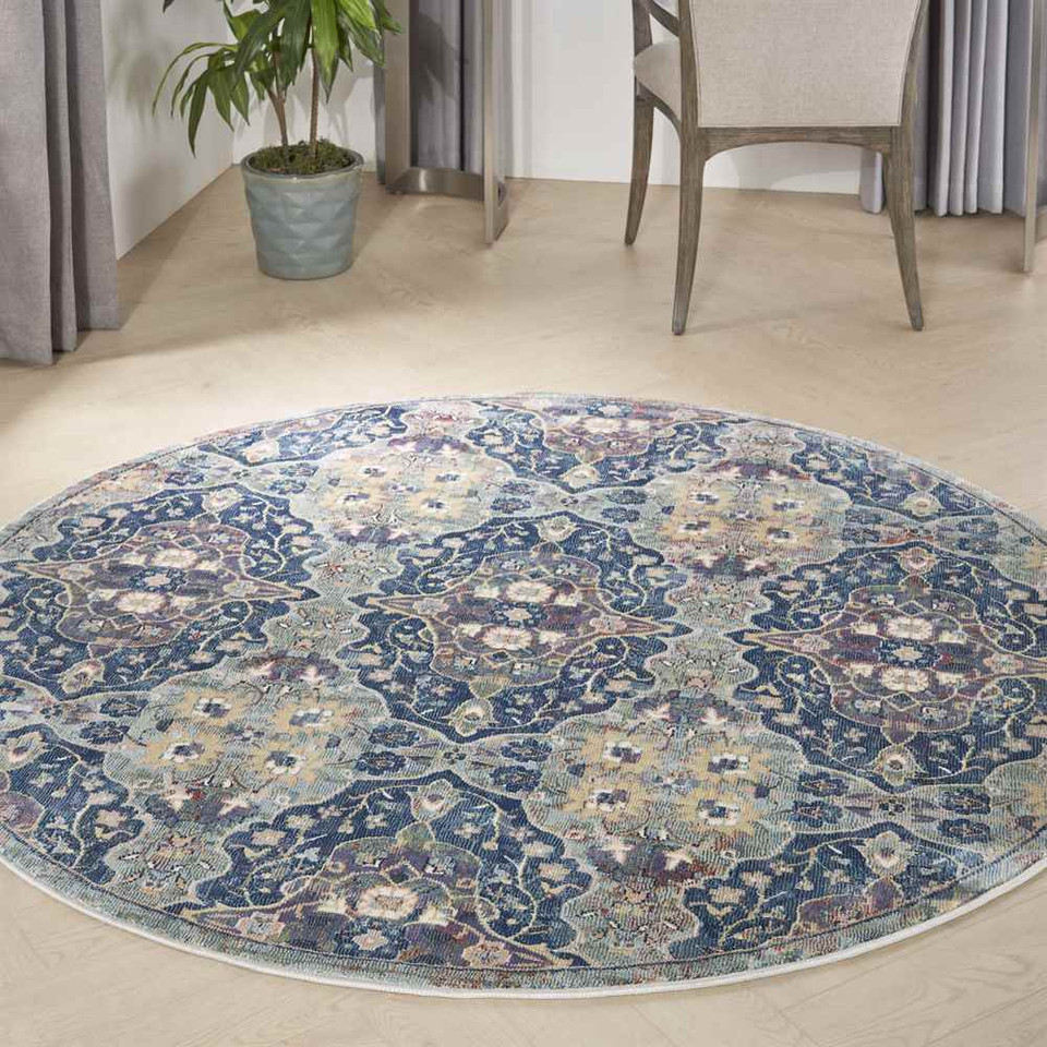 Ankara Global Rug ANR16 Navy Persian