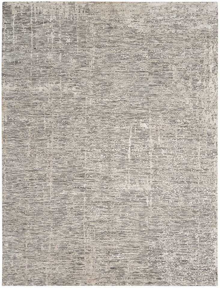 Luna Rug LUN01 Grey Silver Abstract