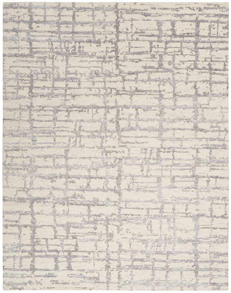 Luna Rug LUN02 Ivory Grey Abstract