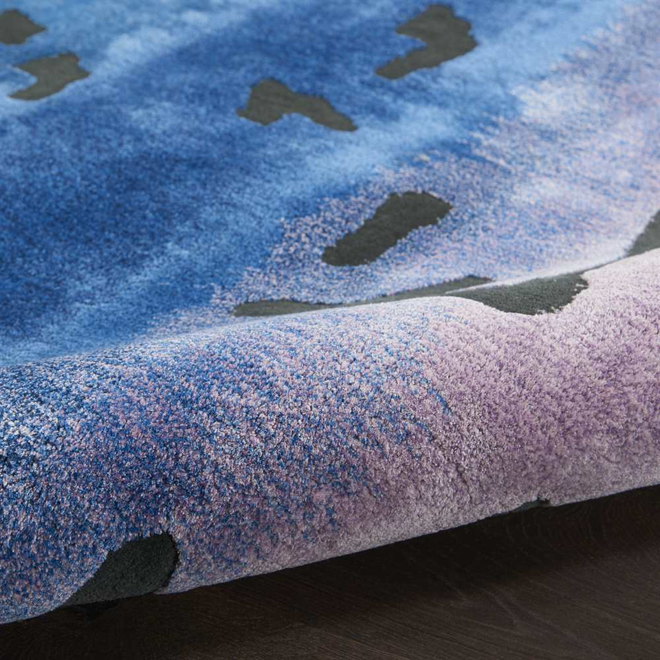 Prismatic PRS23 Black Multi Wool Rug