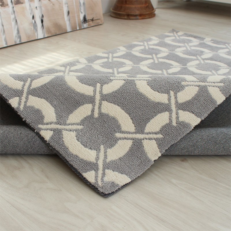 Arlo Buckle Rug Ivory 200x300cm