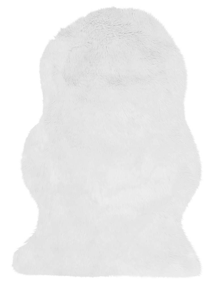 Auckland Luxury Faux Sheepskin Rug White