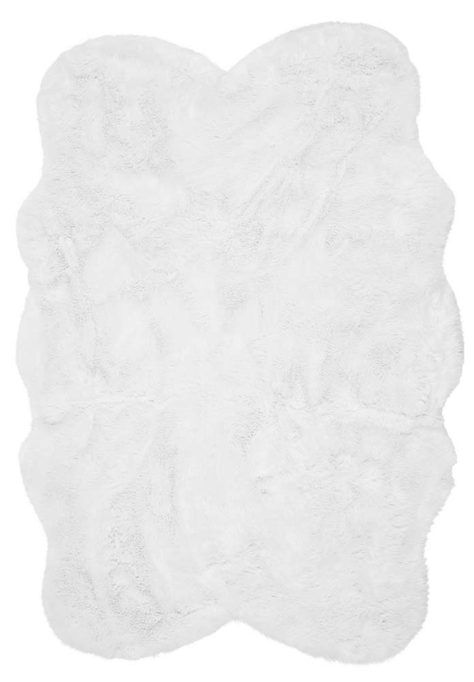 Auckland Luxury Faux Sheepskin Rug White
