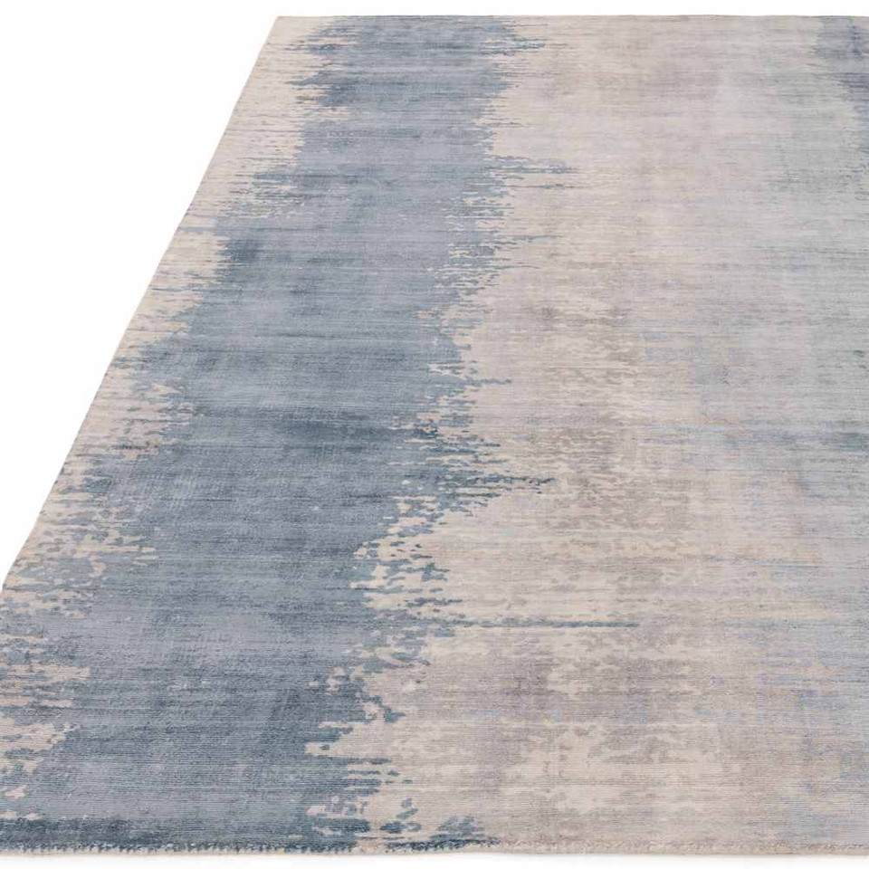 Juno Abstract Rug Aquamarine