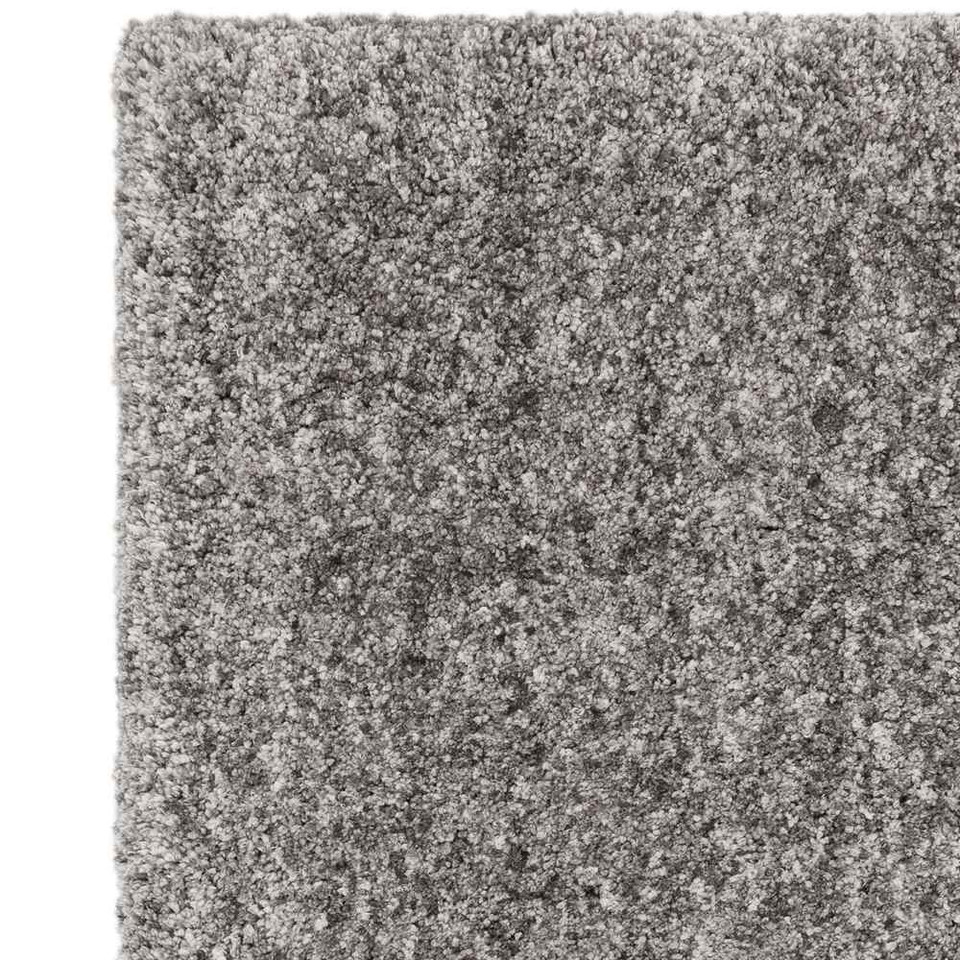 Barnaby Soft Shaggy Rug Plain Graphite