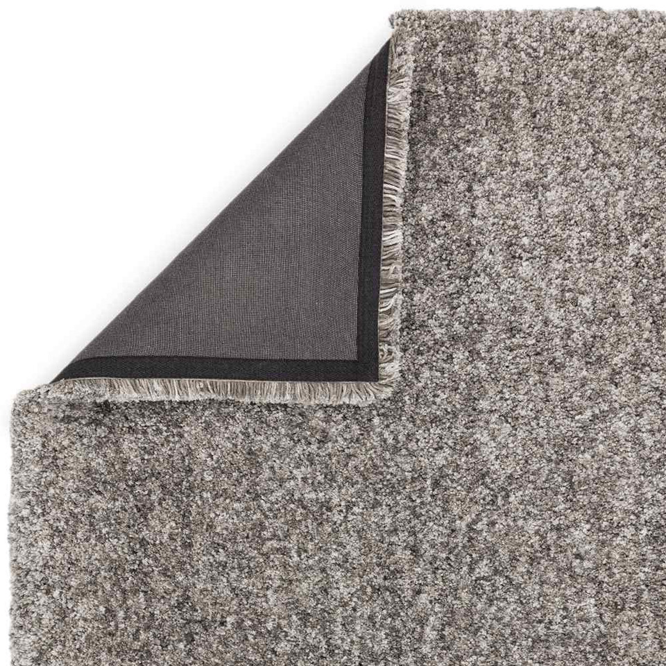 Barnaby Soft Shaggy Rug Plain Graphite