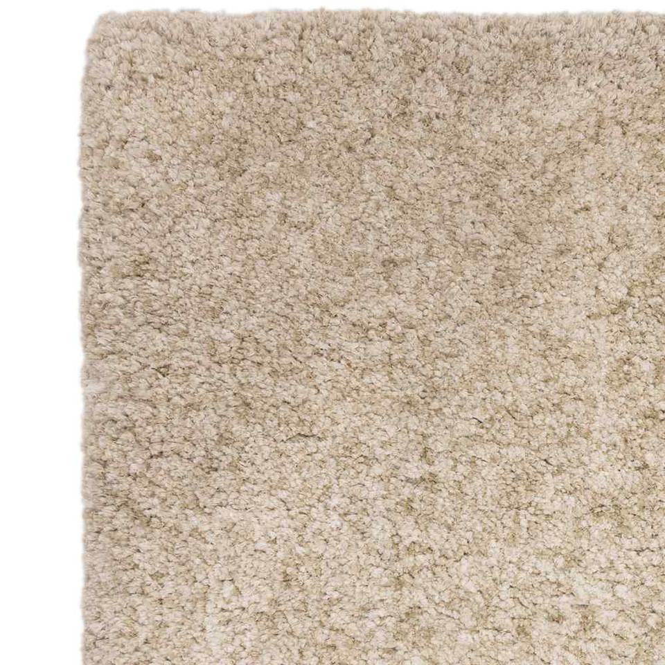 Barnaby Soft Shaggy Rug Plain Sand