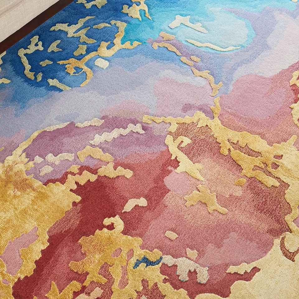 On Sale Prismatic PRS18 Multi Abstract Rug 114x175cm