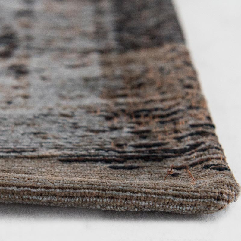 Medallion Grey Ebony 8257 Indoor Outdoor Washable Eco Rug