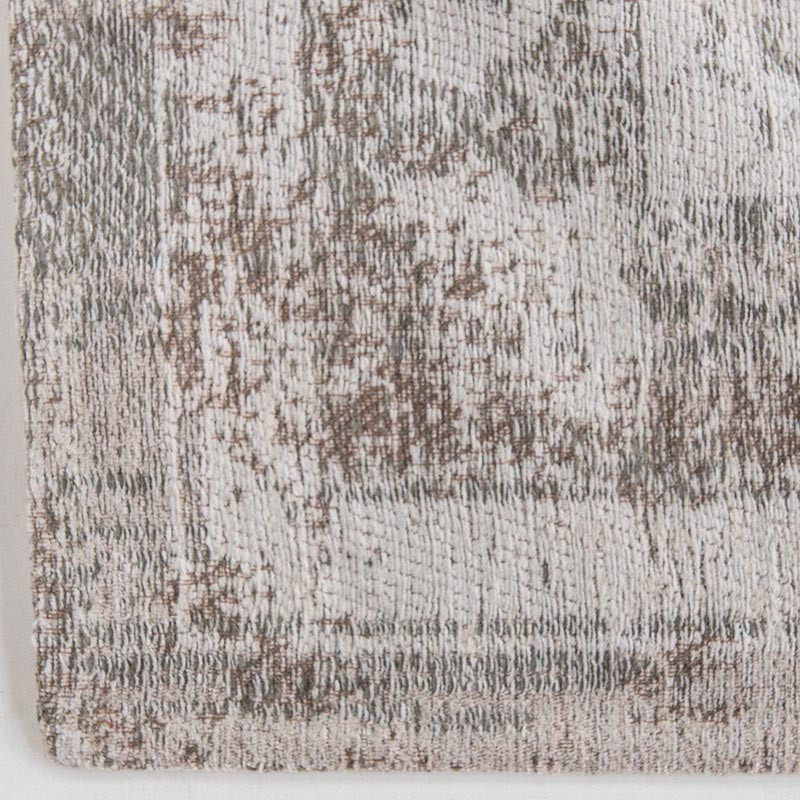 Medallion Salt Pepper 8383 Indoor Outdoor Washable Eco Rug