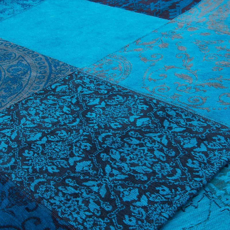 Vintage Rug Multi 8105 Turquoise
