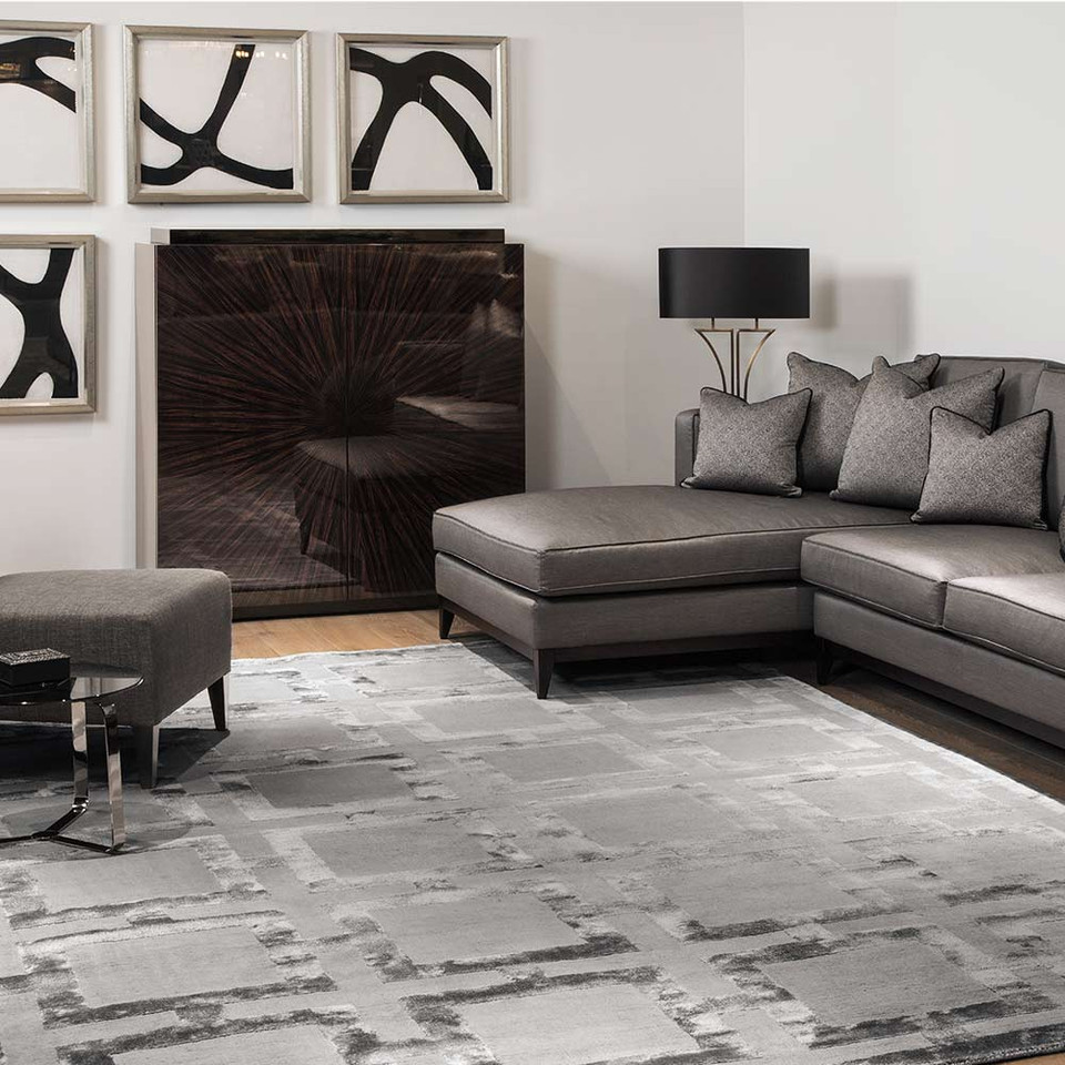 Katherine Carnaby Eaton Steel Rug
