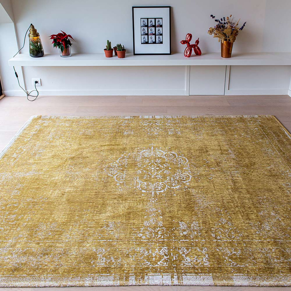 Medallion Spring Moss 9145 Indoor Outdoor Washable Eco Rug