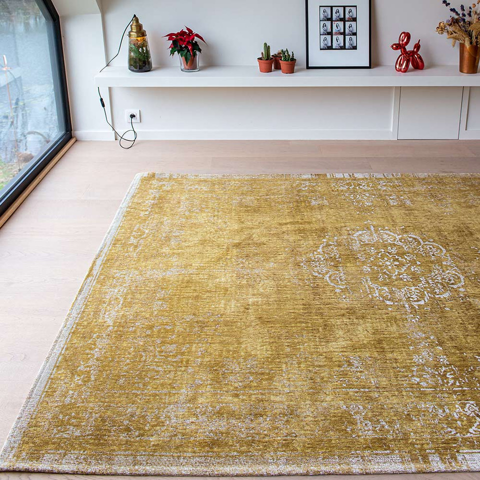 Medallion Spring Moss 9145 Indoor Outdoor Washable Eco Rug