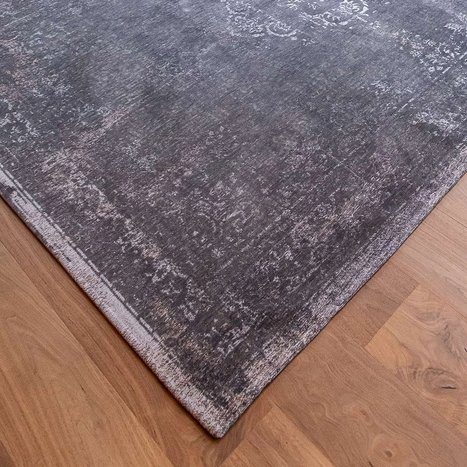Medallion Stone Grey 9148 Indoor Outdoor Washable Eco Rug