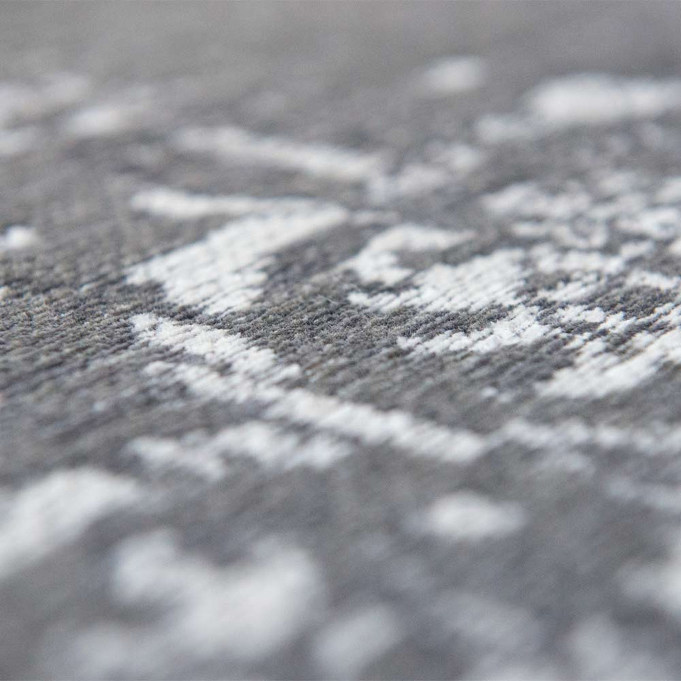 Medallion Stone Grey 9148 Indoor Outdoor Washable Eco Rug
