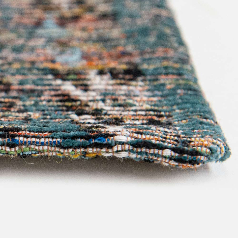 Kilim Zemmuri Blue 9110 Indoor Outdoor Washable Eco Rug