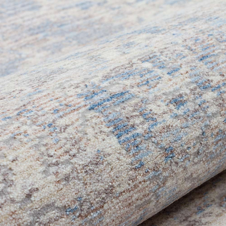 Essence ESSC02 Silver Blue Rug by Concept Looms