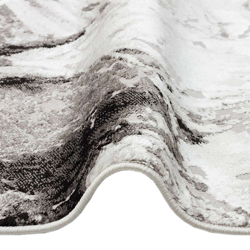 Blaze BLZ03 Silver Grey Rug by Concept Looms