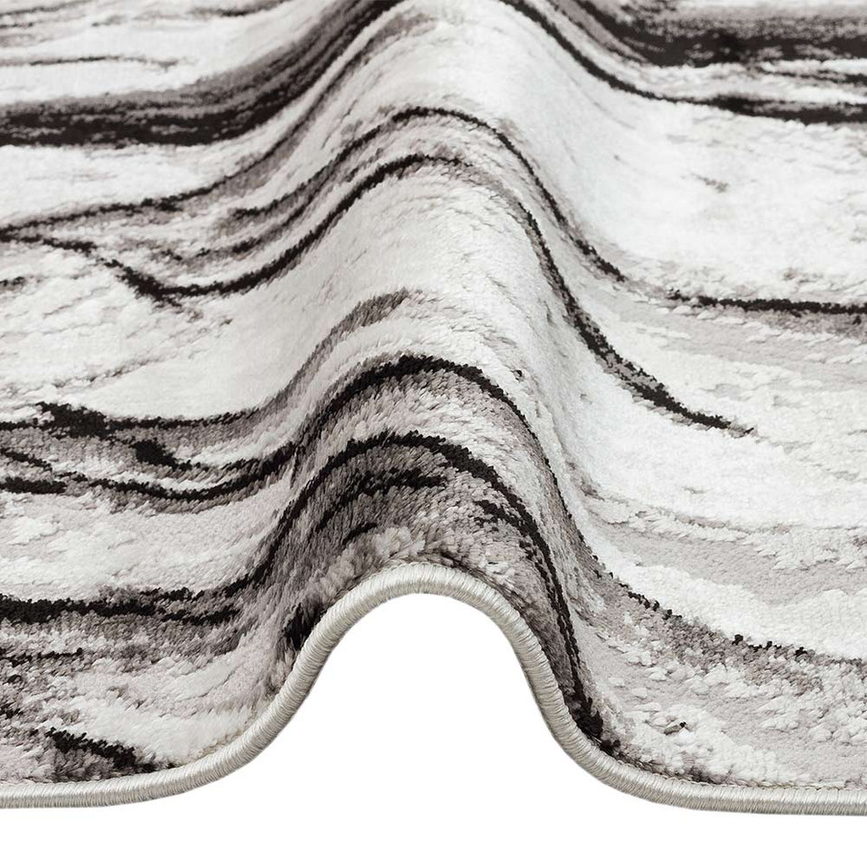 Blaze BLZ04 Silver Grey Rug by Concept Looms