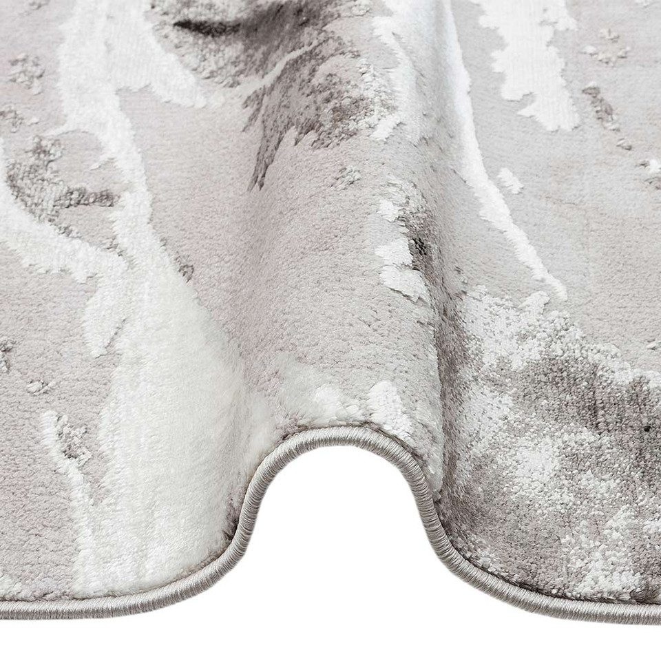 Blaze BLZ06 Silver Grey Rug by Concept Looms