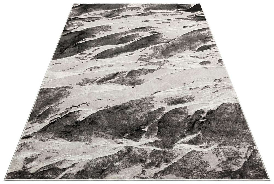 Blaze BLZ06 Silver Grey Rug by Concept Looms