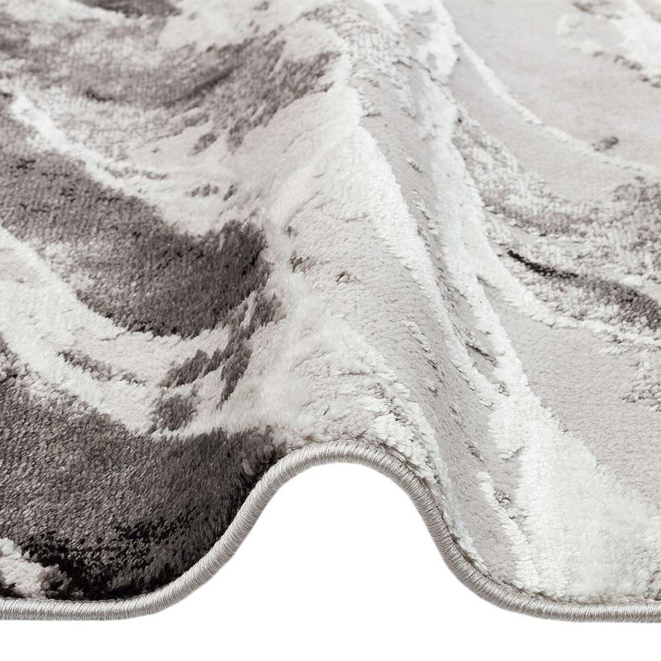 Blaze BLZ06 Silver Grey Rug by Concept Looms