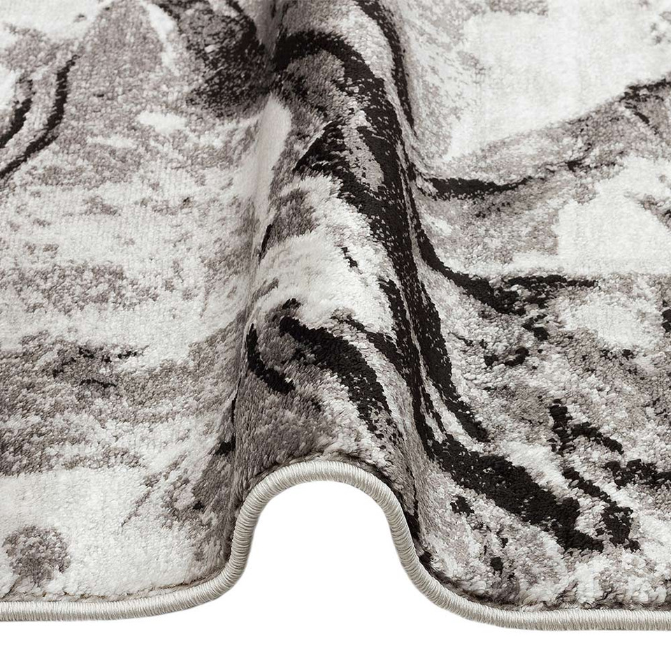 Blaze BLZ07 Silver Grey Rug by Concept Looms