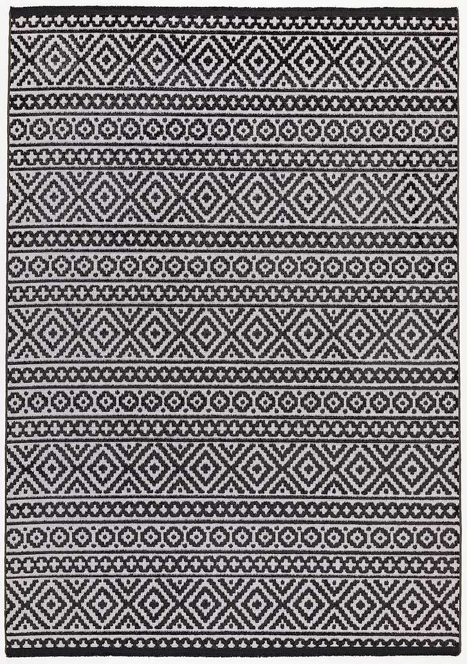 Jazz Indoor Outdoor JAZ03 Grey Rug by Concept Looms