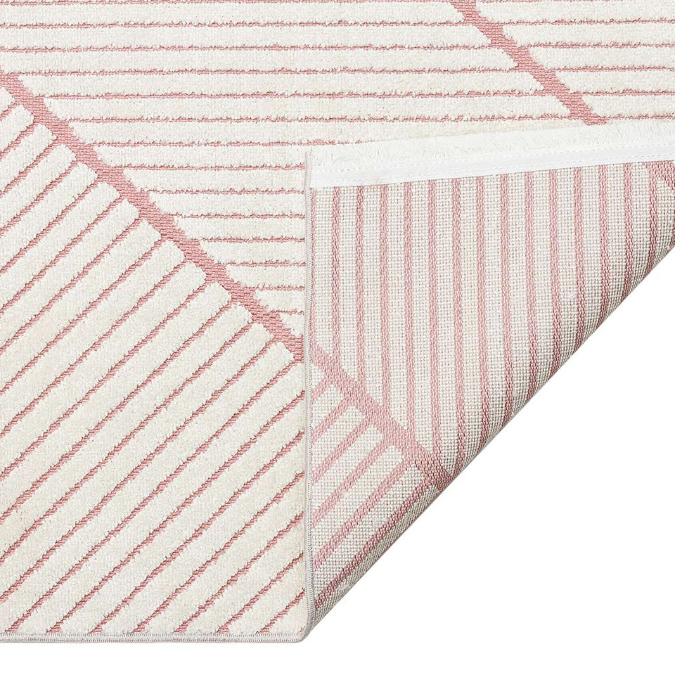 Jazz Indoor Outdoor JAZ14 Rose Rug by Concept Looms