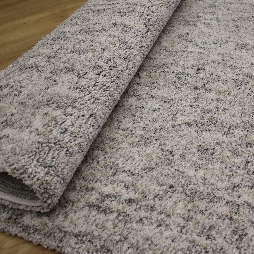 Mehari Deep Grey White Natural Rug