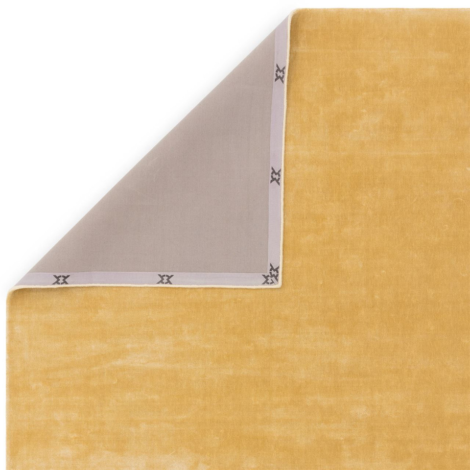 Katherine Carnaby Chrome Rug Plain Gold