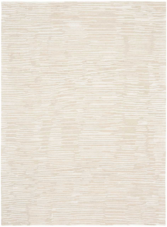 Calvin Klein Linear Stylish Ivory Rug