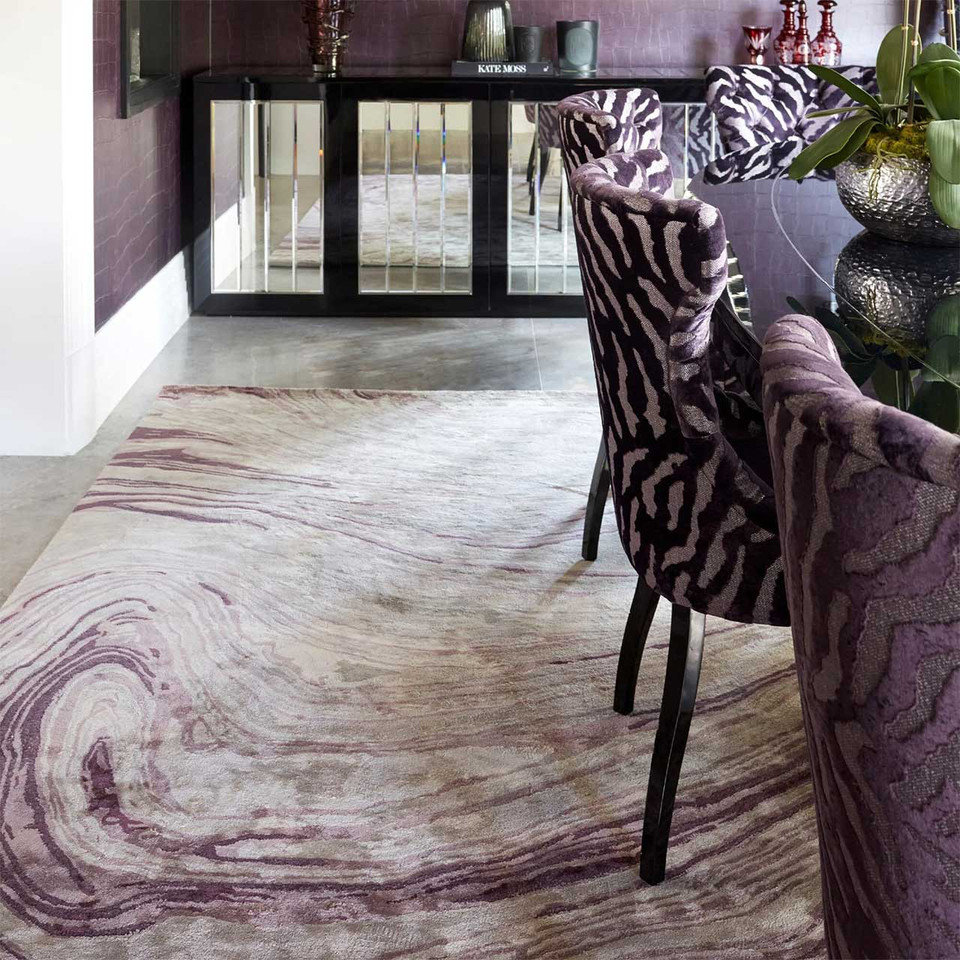 Katherine Carnaby Tuscany Amethyst Marble Rug