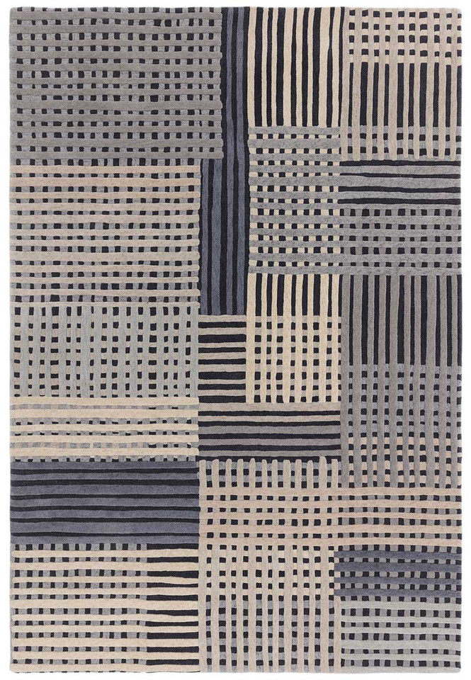 Aspect Wool Rug Modern Grey Multi