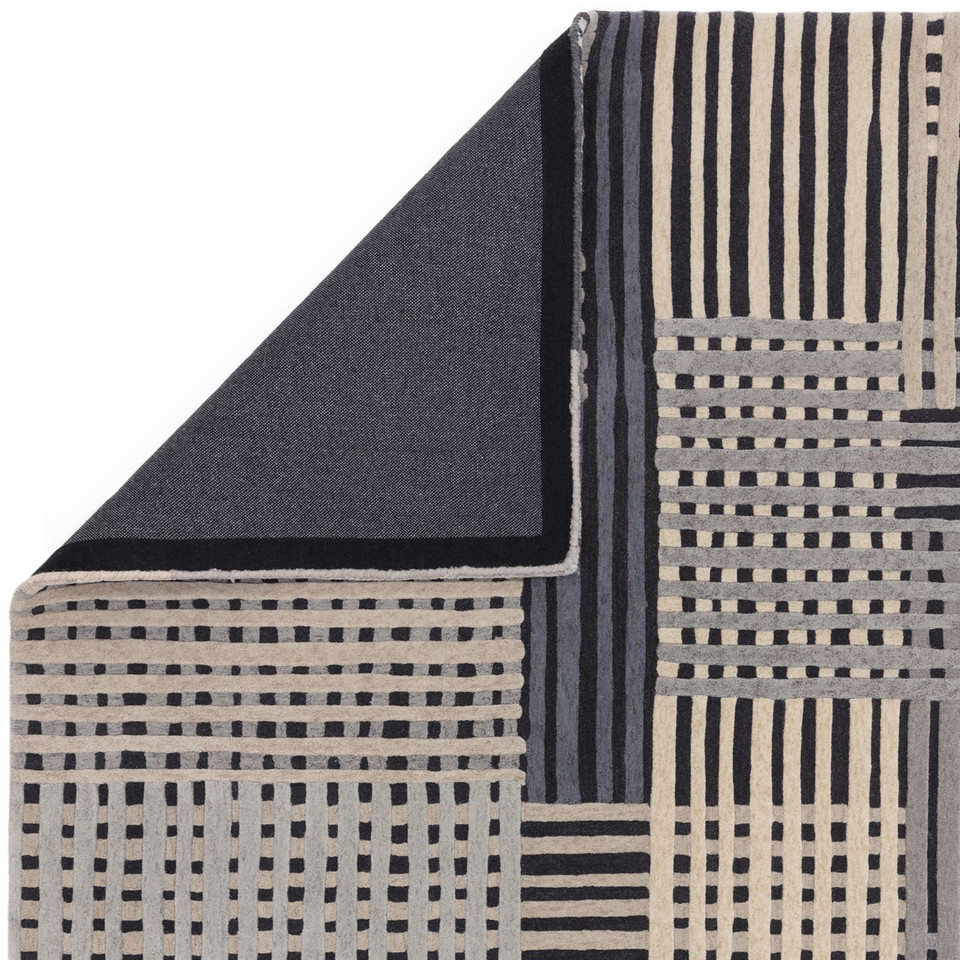 Aspect Wool Rug Modern Grey Multi