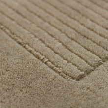 On Sale Beige SM Large wool plain rugs 68x240cm Runner