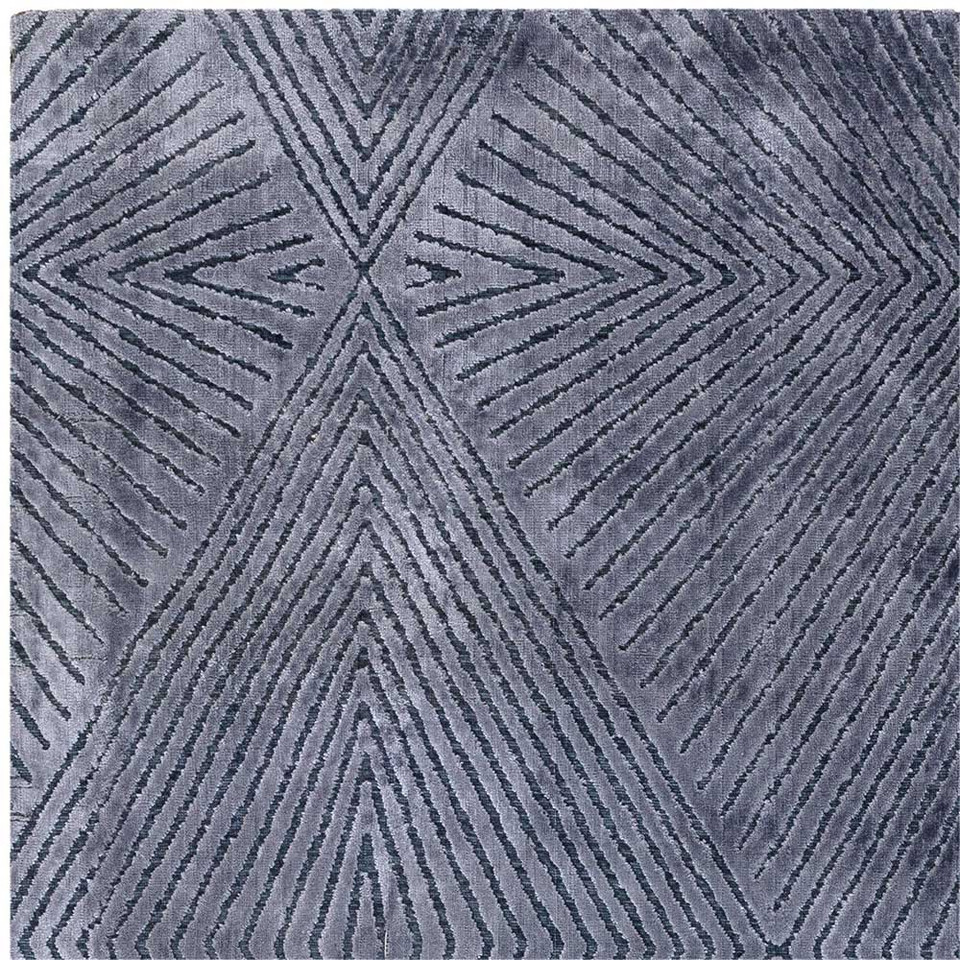 Clarke & Clarke Blaize Blue Twilight Rug