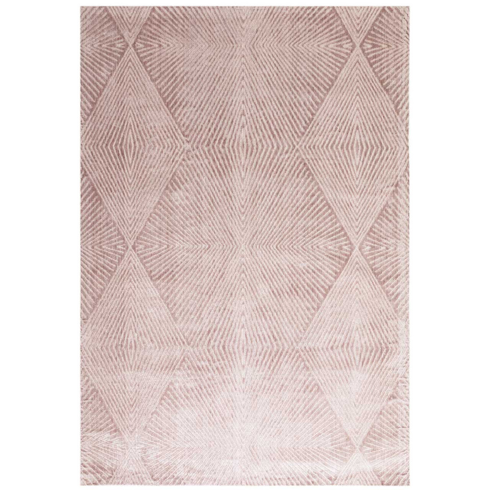 Clarke & Clarke Blaize Blush Rug