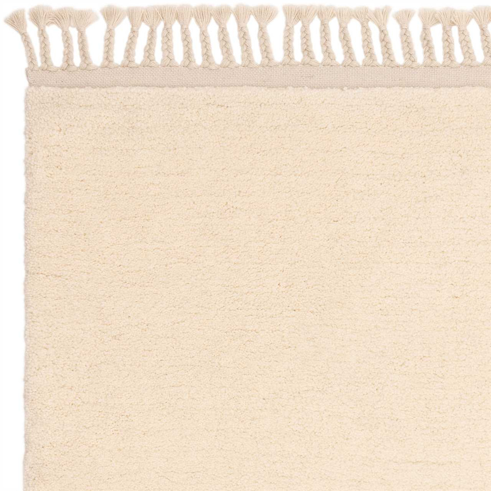 Fes FE04 Moroccan Style Carved Fringed Rug