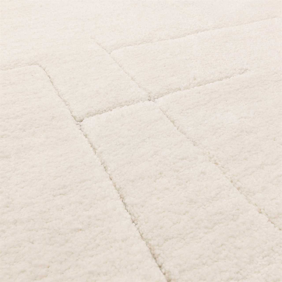 Fes FE02 Moroccan Style Ivory Fringed Rug