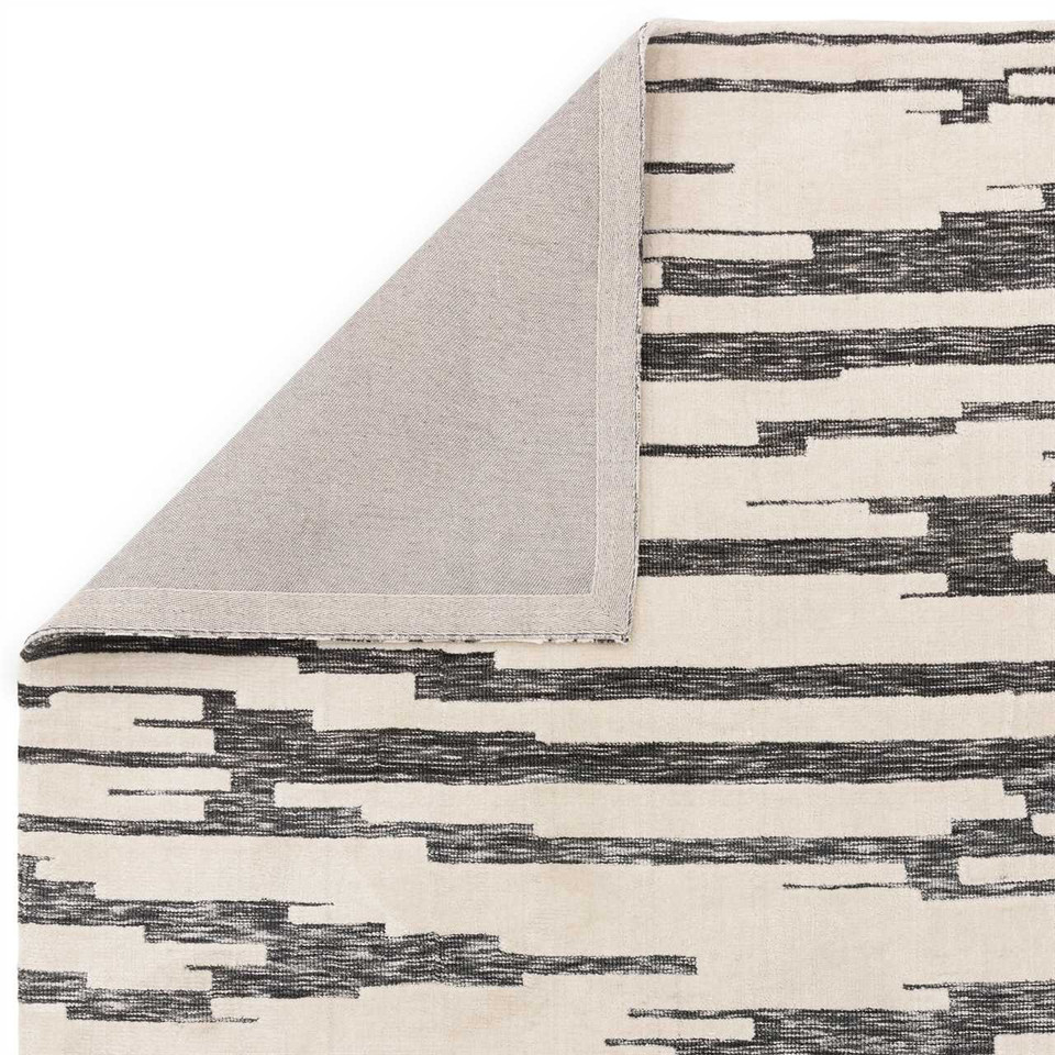 Mason Ikat Rug Ivory Grey