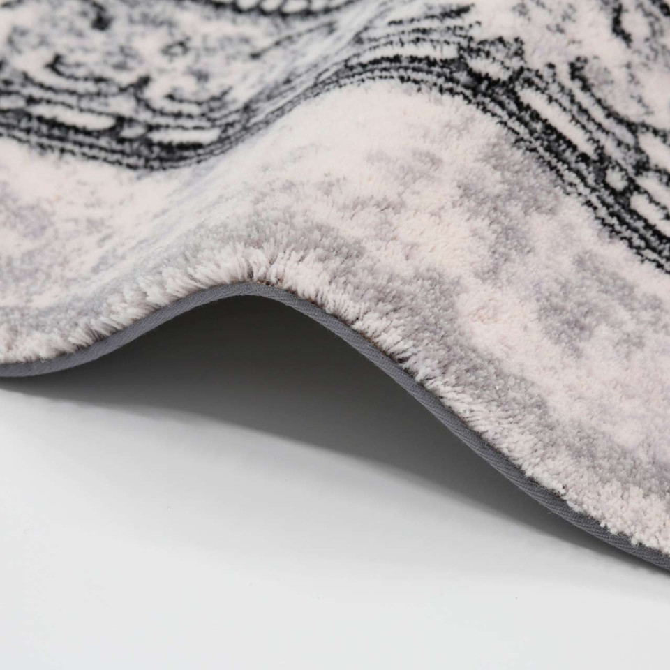 Brintons Agnus Meri Graphite Wool Rug