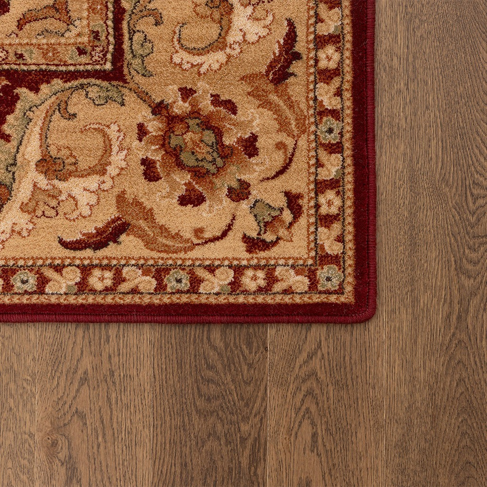 Brintons Agnus Rejent Ruby Wool Rug