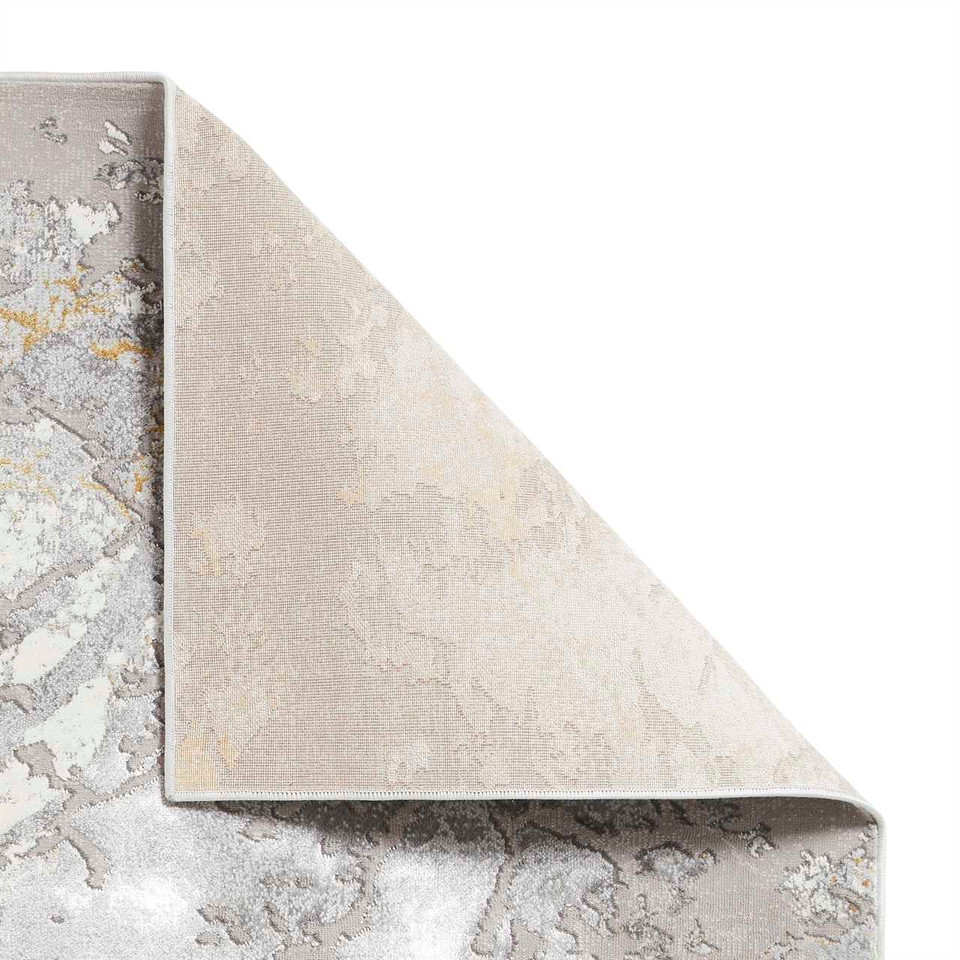 Apollo 2677 Grey Gold Marble Rug