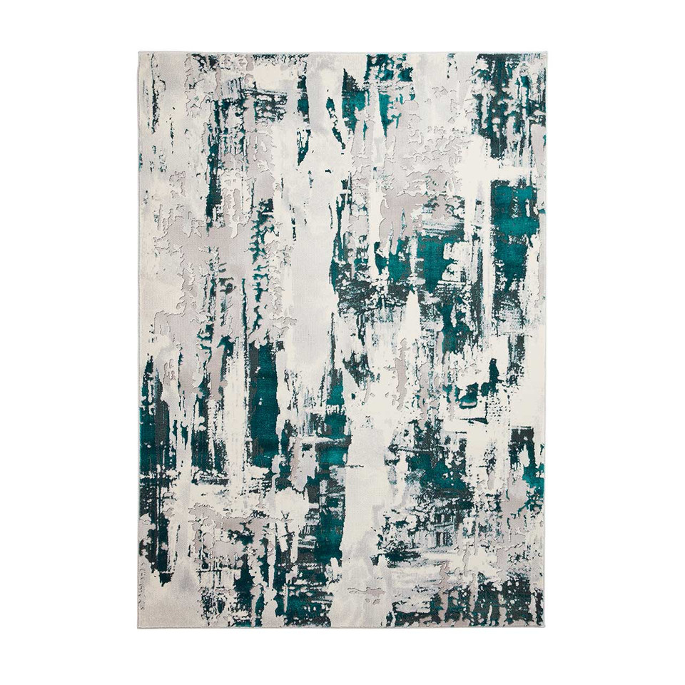 Apollo GR579 Grey Green Marble Rug