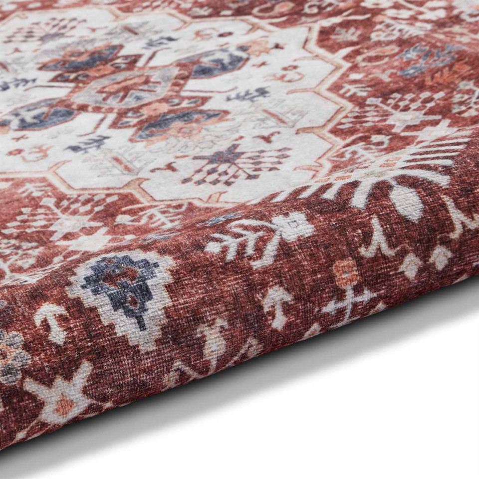 Tabriz H1156 Red Aged Traditional
