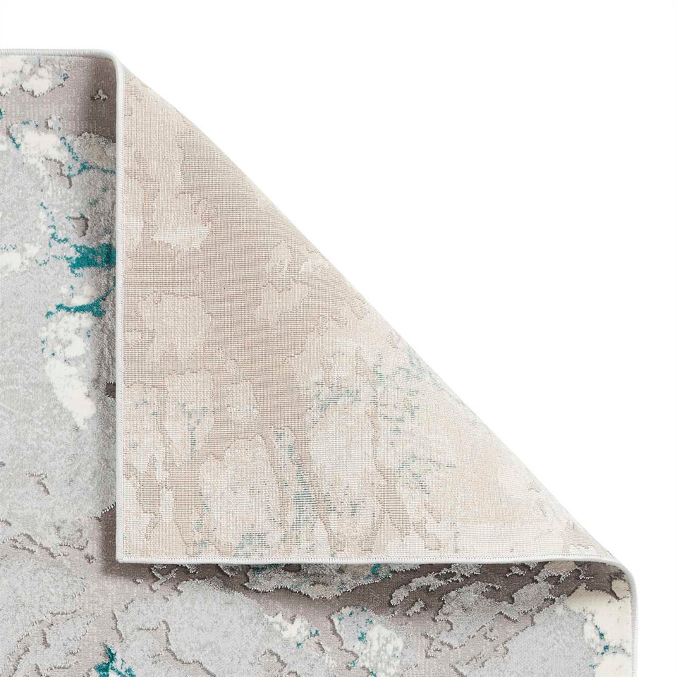 Apollo 2677 Grey Green Marble Rug